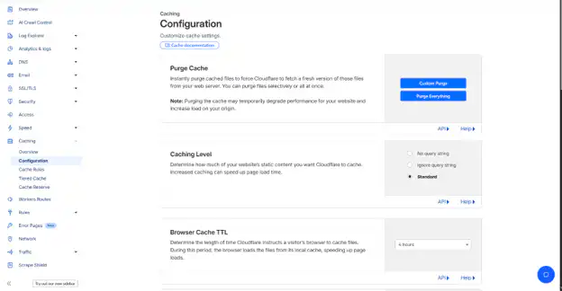 Step 6: Enable and Optimize CDN Caching - How to Set Up Cloudflare for Your Website: Step-by-Step Guide