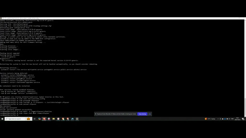 Step 6: Create SFTP Files Directory - How to Set Up SFTP Server on Ubuntu 22.04