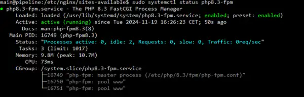 Step 8: Configure PHP-FPM for WordPress - How to Install WordPress on a Web Development VPS Environment